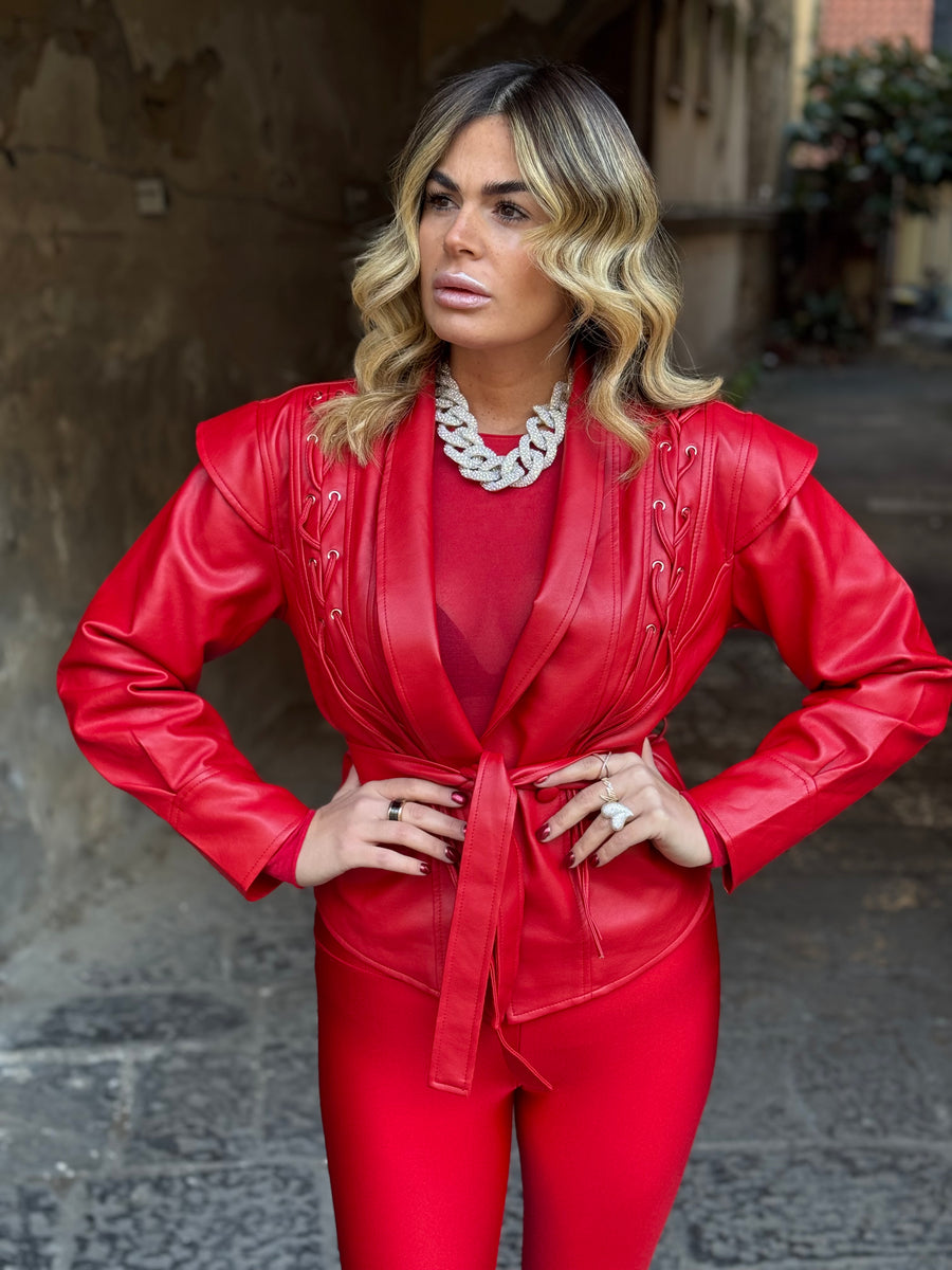 Giacca Endit Rossa Eco