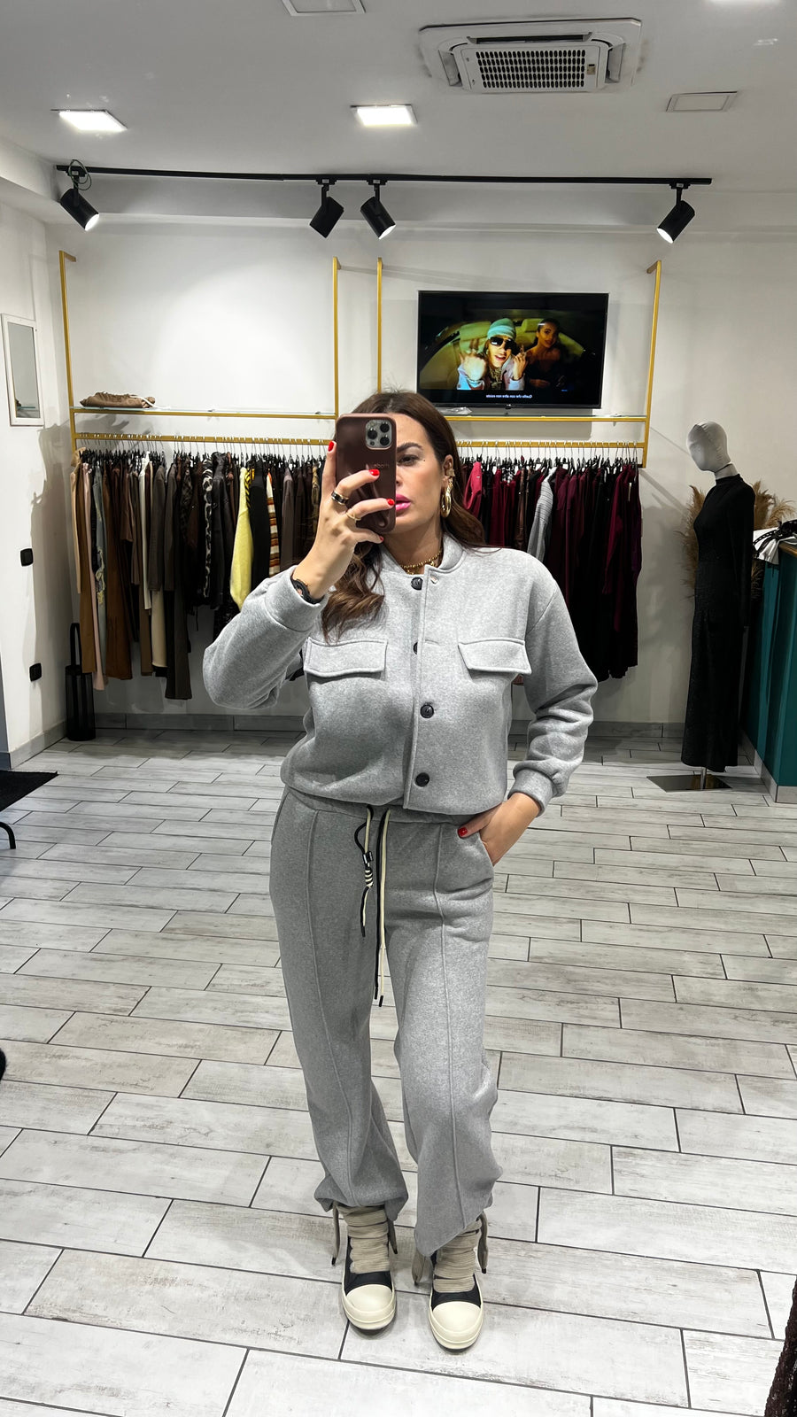 Coordinato Timber Grigio