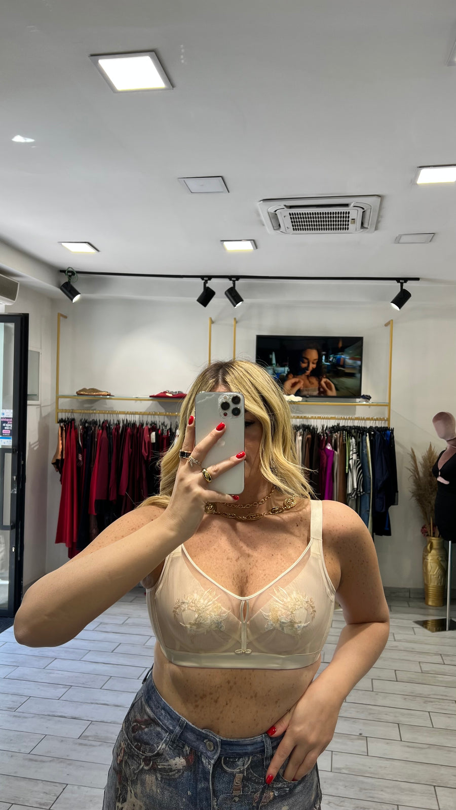 Bralette Flowe Panna
