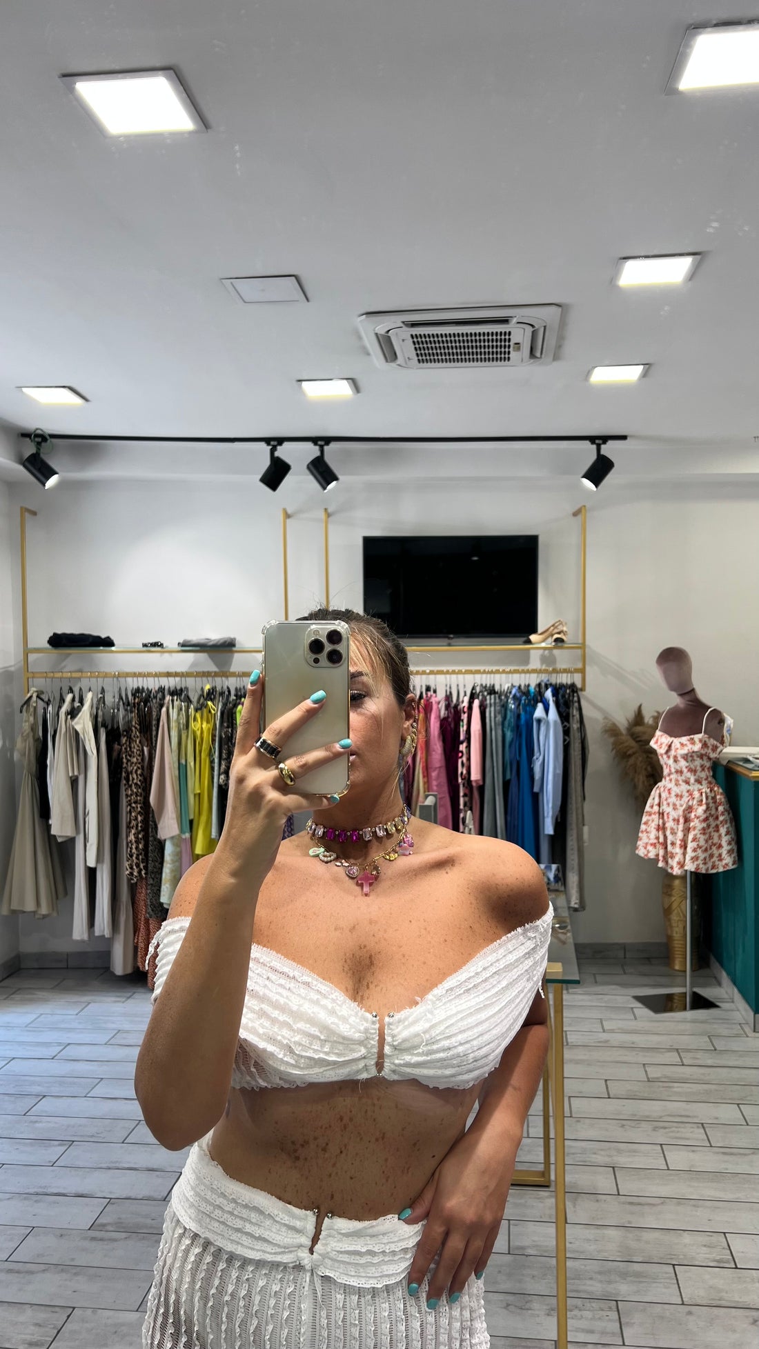 Coordinato Perla Bianco