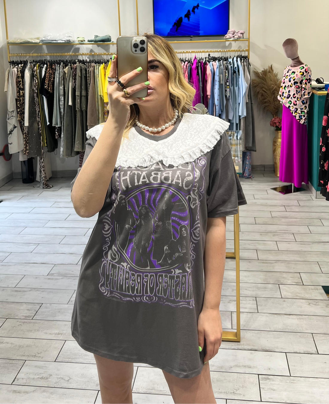 T-Shirt Rock Black Sabbath Dark