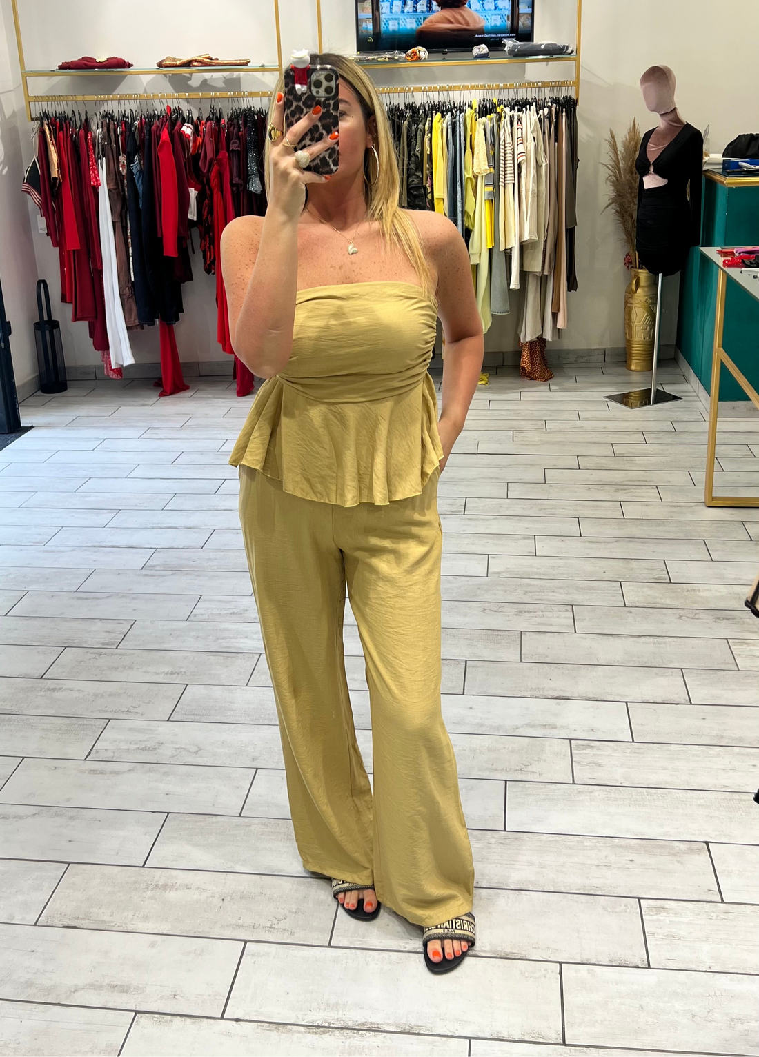 Coordinato Leria Giallo Ocra