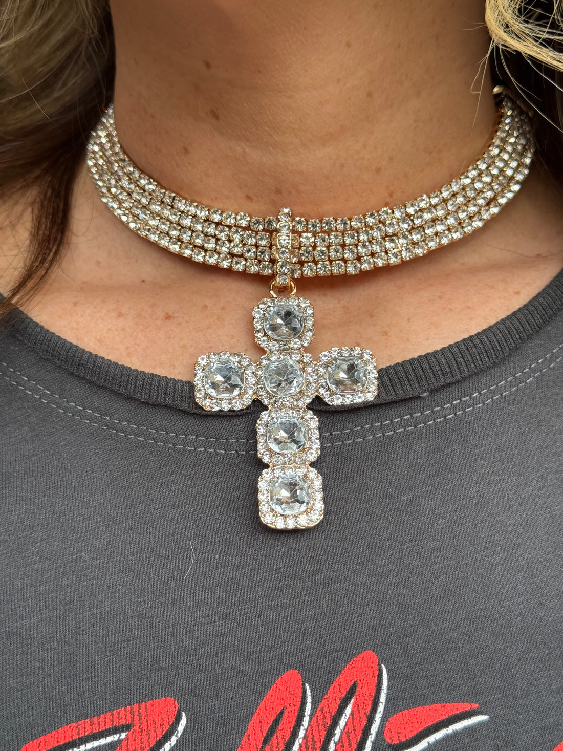 Collana Croce Oro