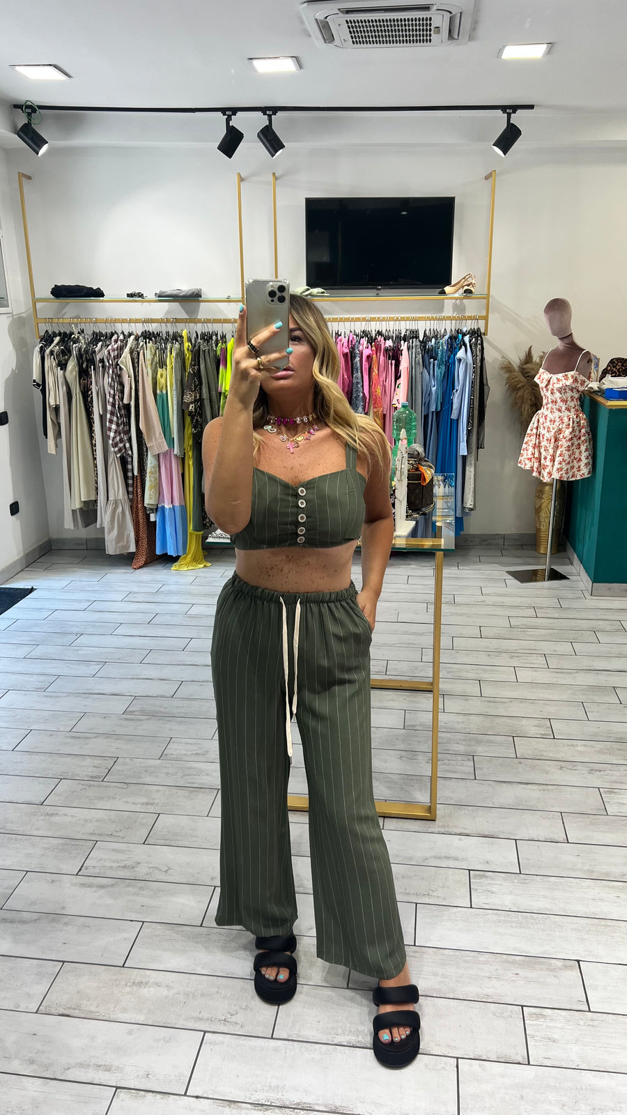Coordinato Jacinta Verde Militare