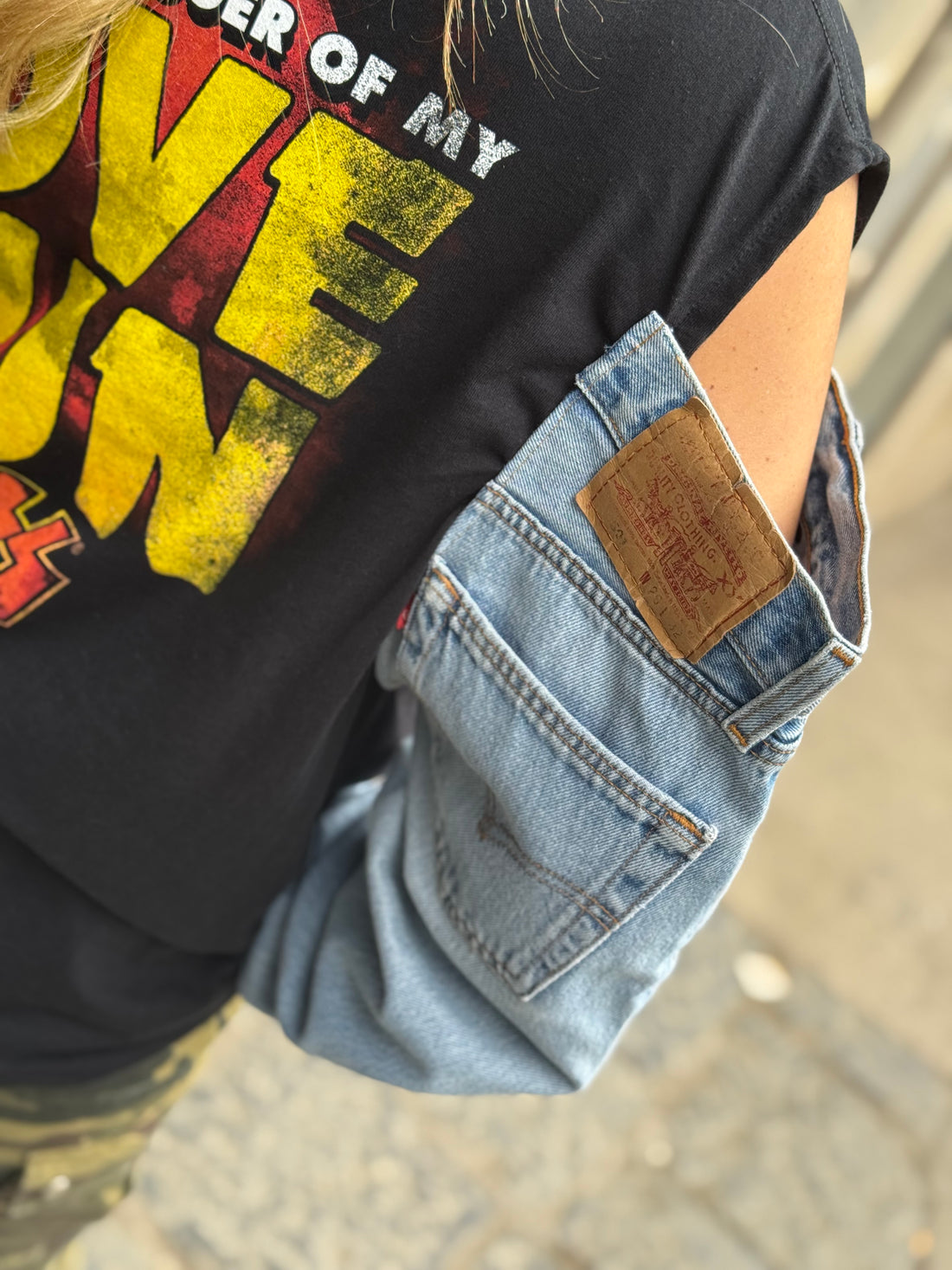 T-Shirt Rock Kiss Love Gun Levi’s