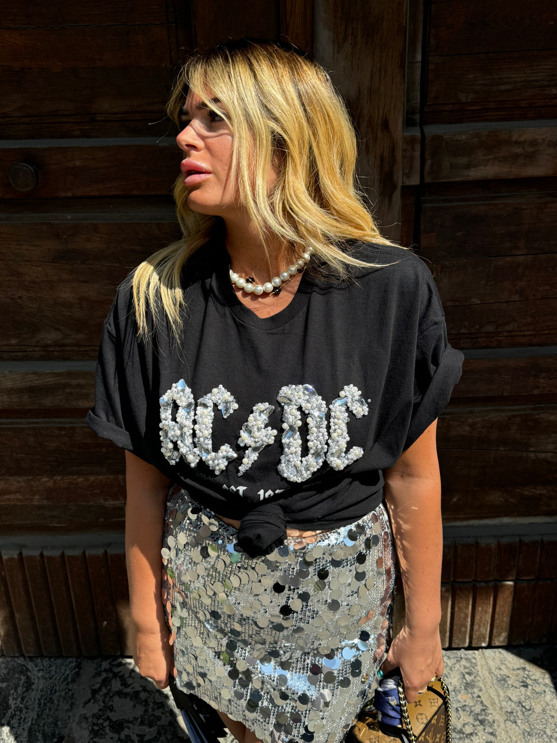 T-Shirt Rock AcDc Platinum