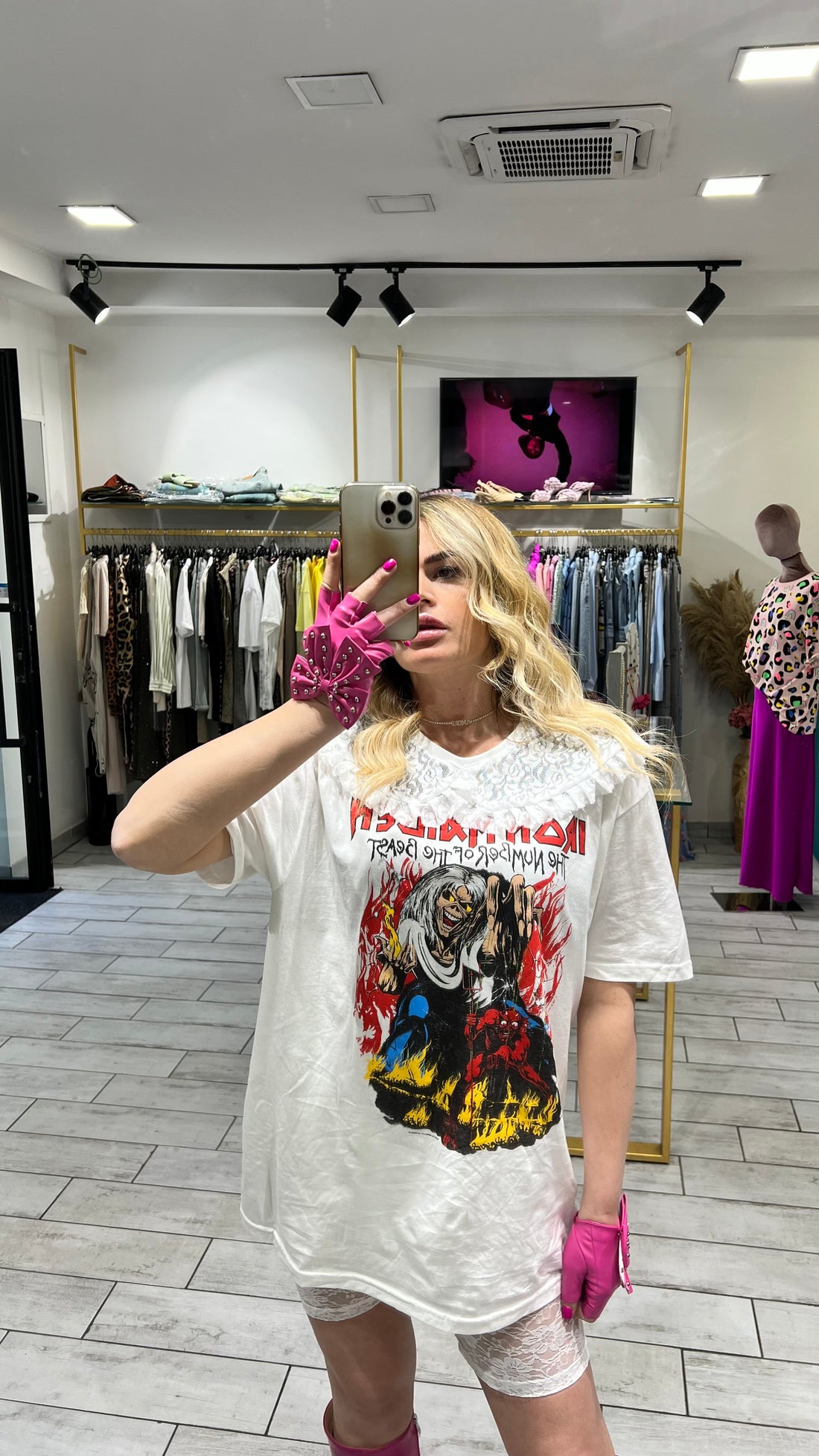 T-Shirt Rock Iron Maiden Mol