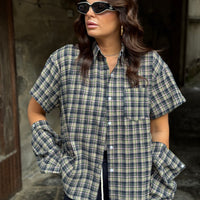 Camicia Willy Verde/Blu