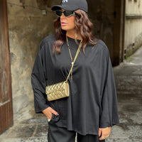 Maxi Shirt Itta Nera