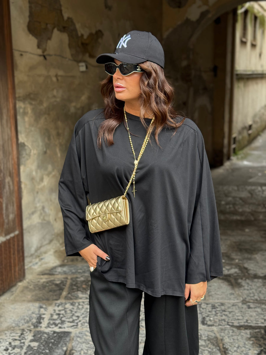 Maxi Shirt Itta Nera