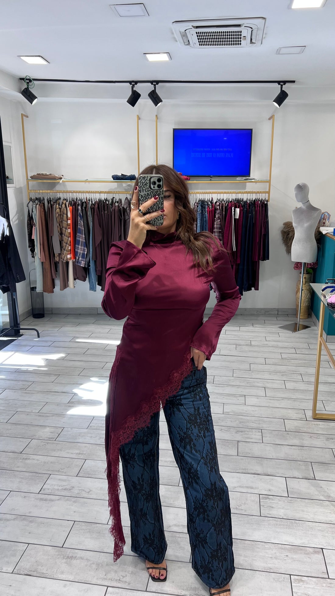 Mini Dress Sirian in raso By Lumina
