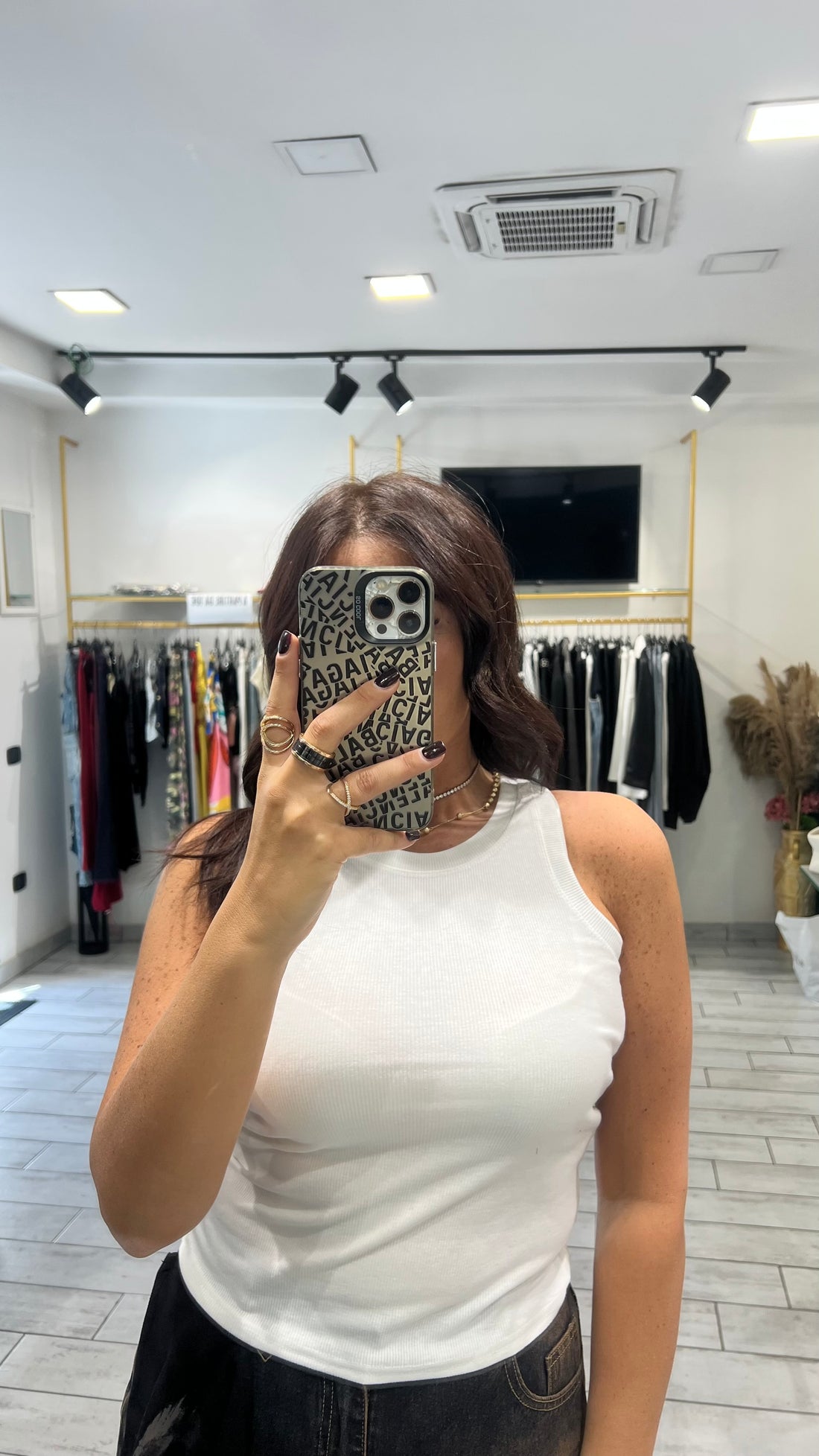 Canotta Manty Bianca