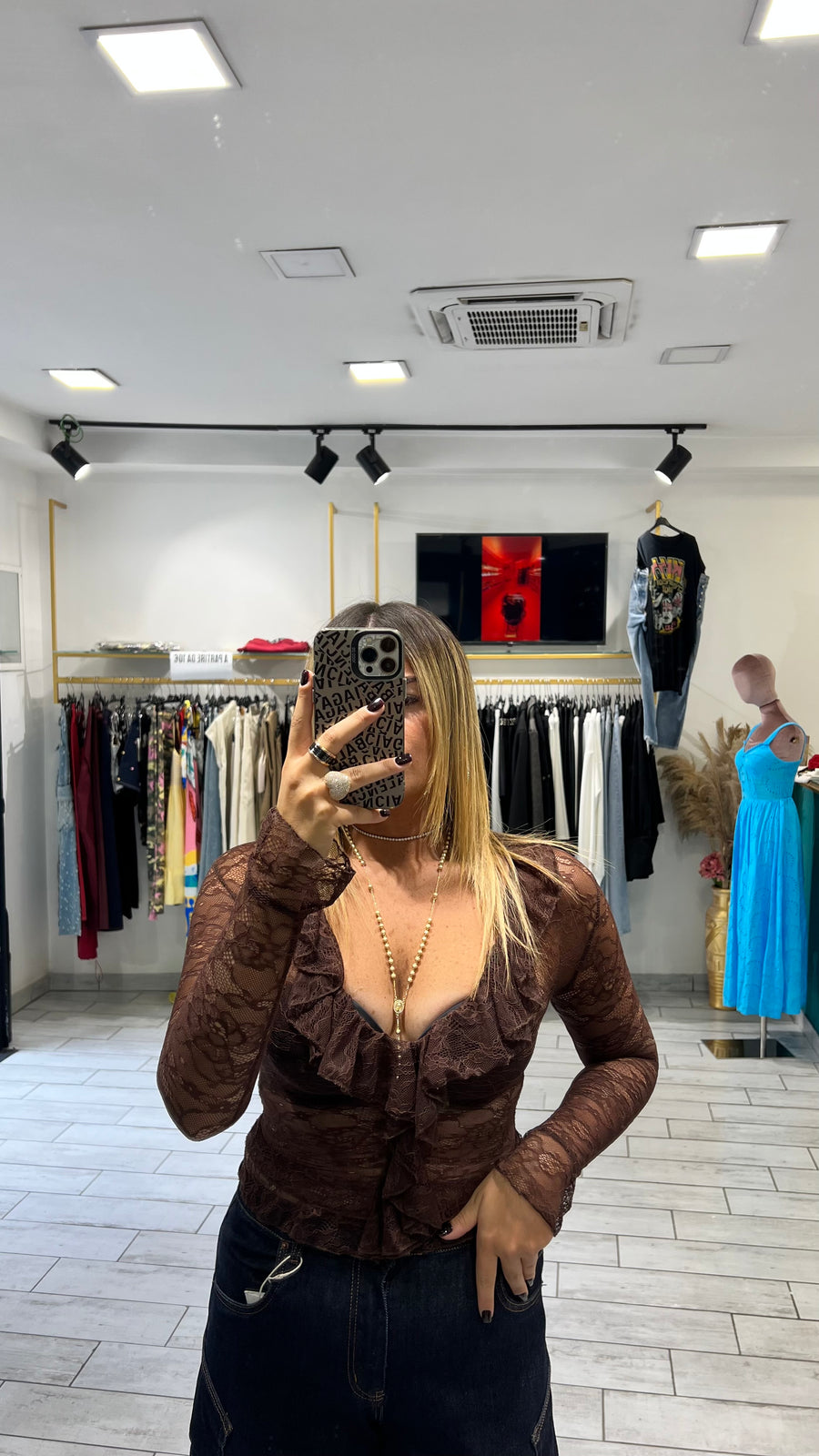 Maglia Praise Marrone