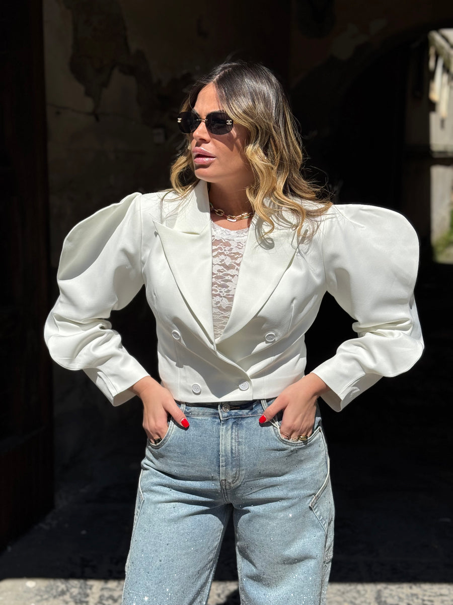 Blazer Balloon Bianco