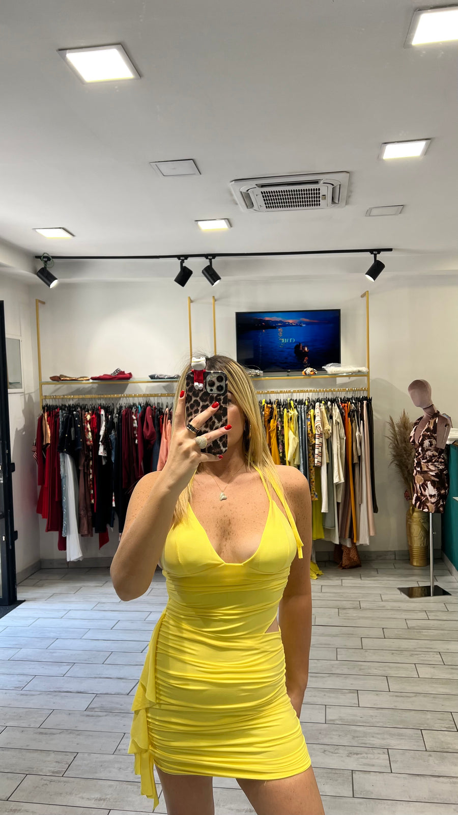 Dress Lorelai Giallo
