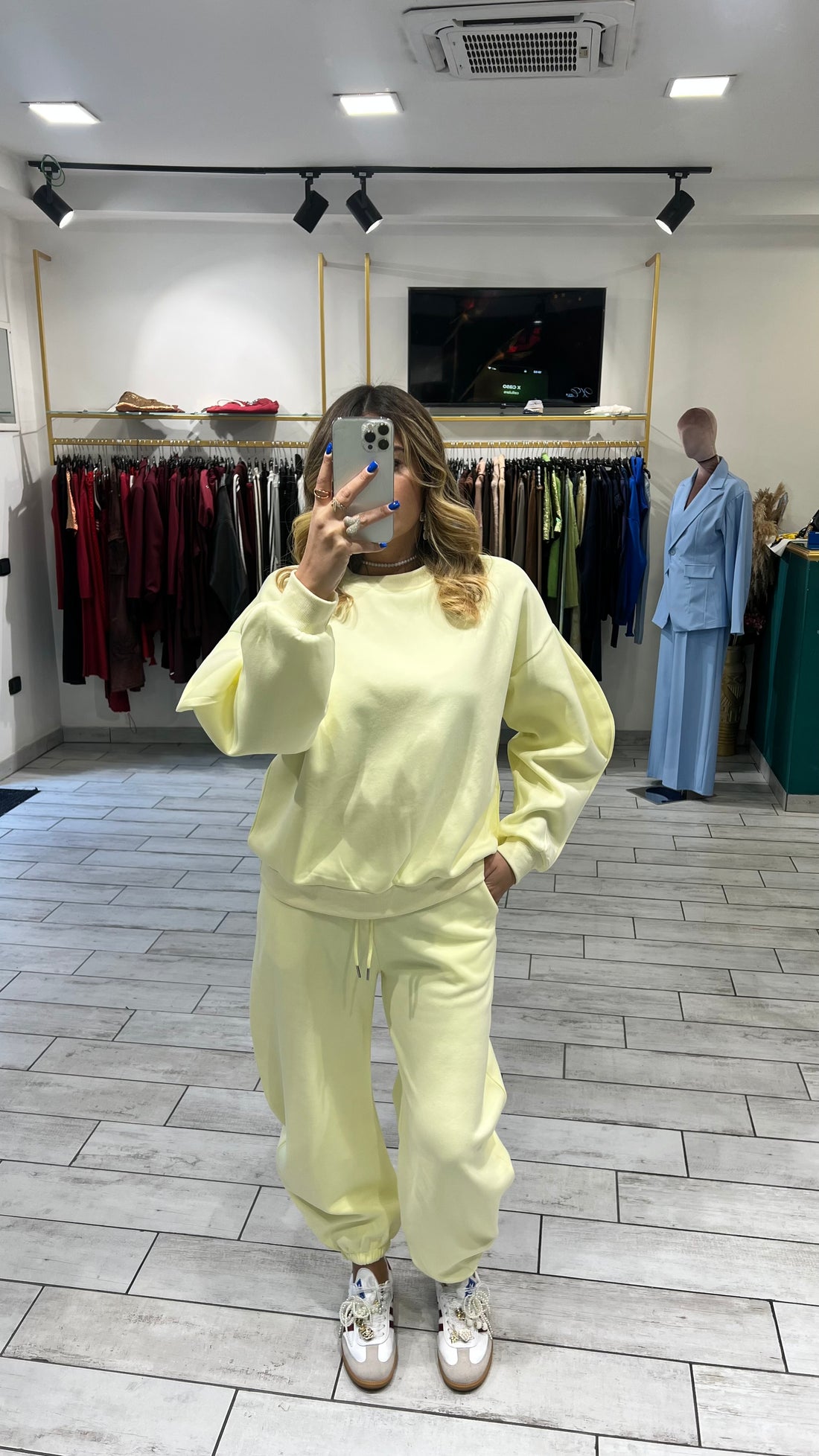 Coordinato Onda Giallo