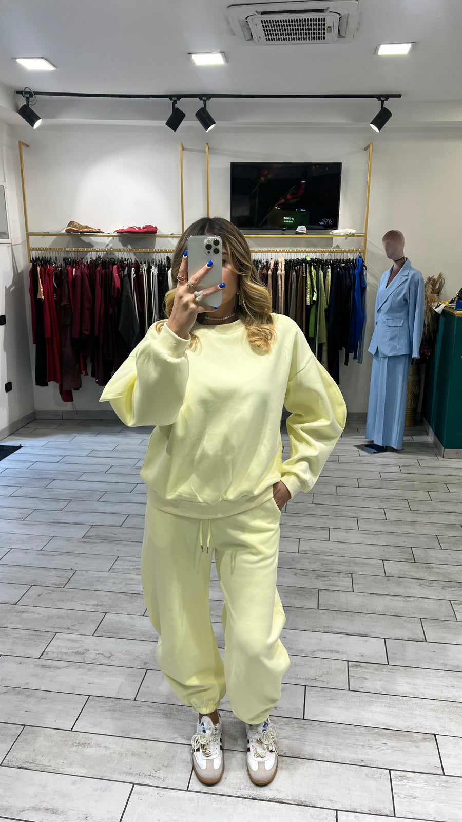 Coordinato Onda Giallo
