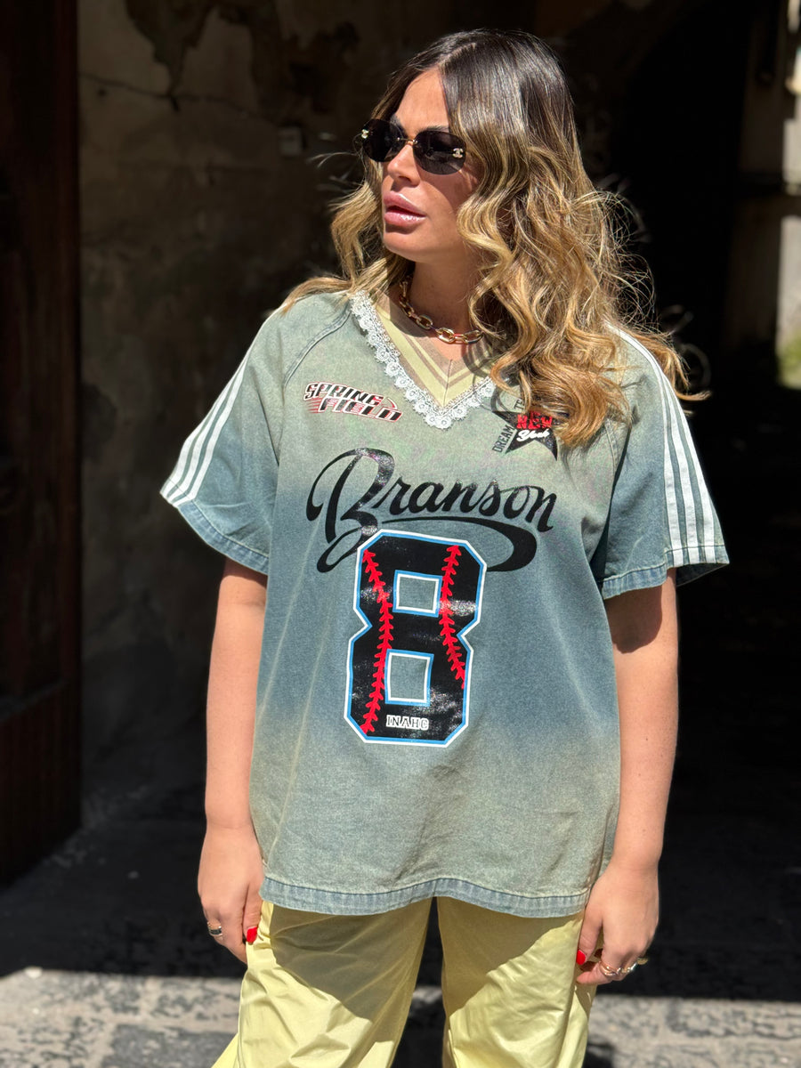 T-Shirt Branson in denim