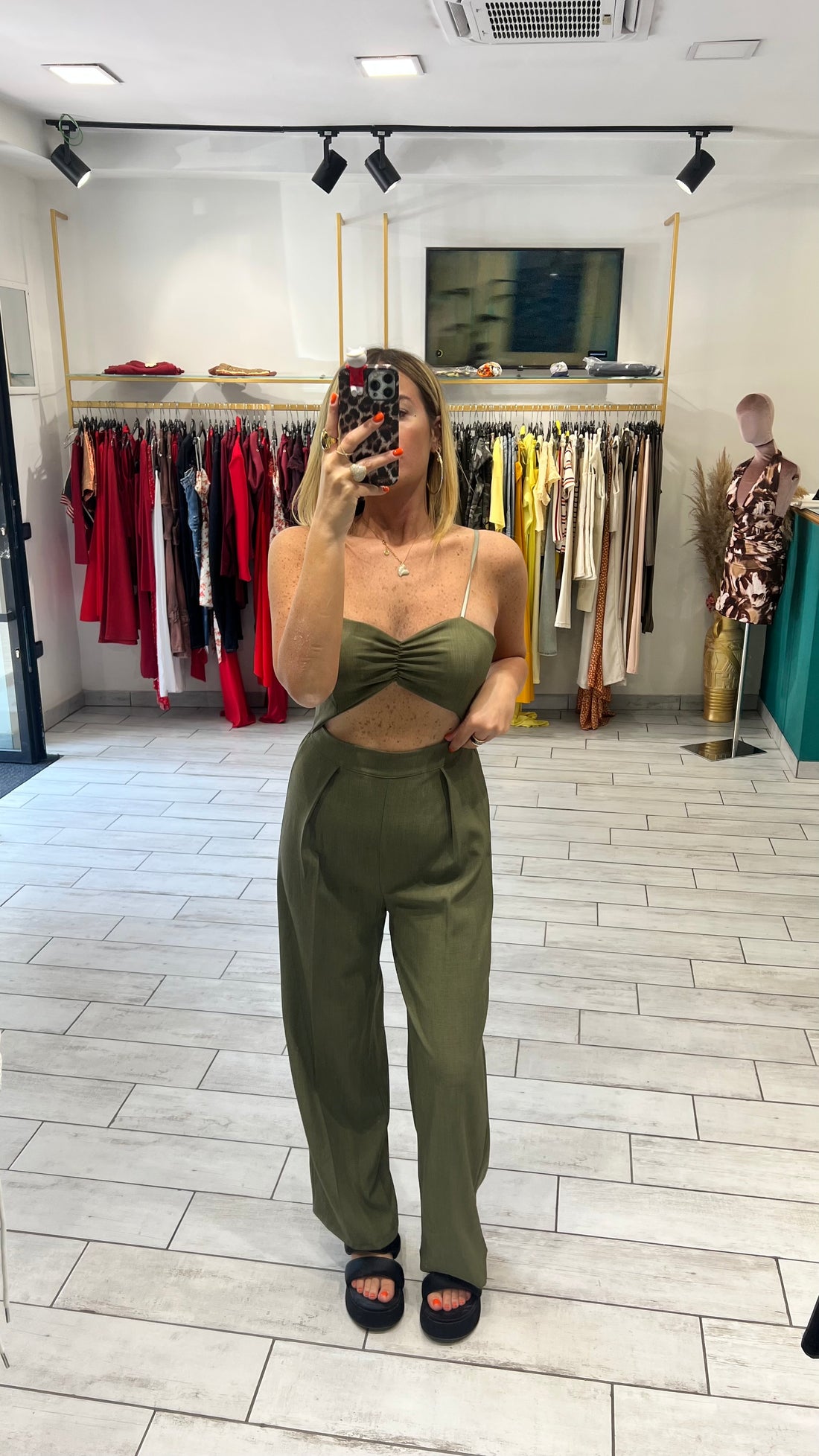 Jumpsuit Stefania Verde