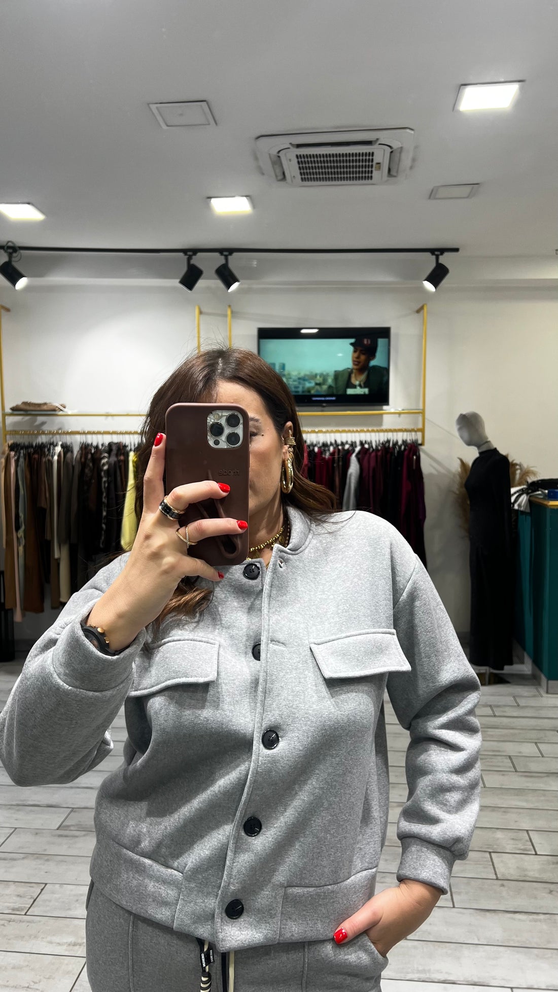 Coordinato Timber Grigio