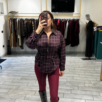 Camicia Kamilah Bordo