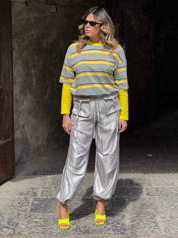 Pantalone Cargo Farah Grigio