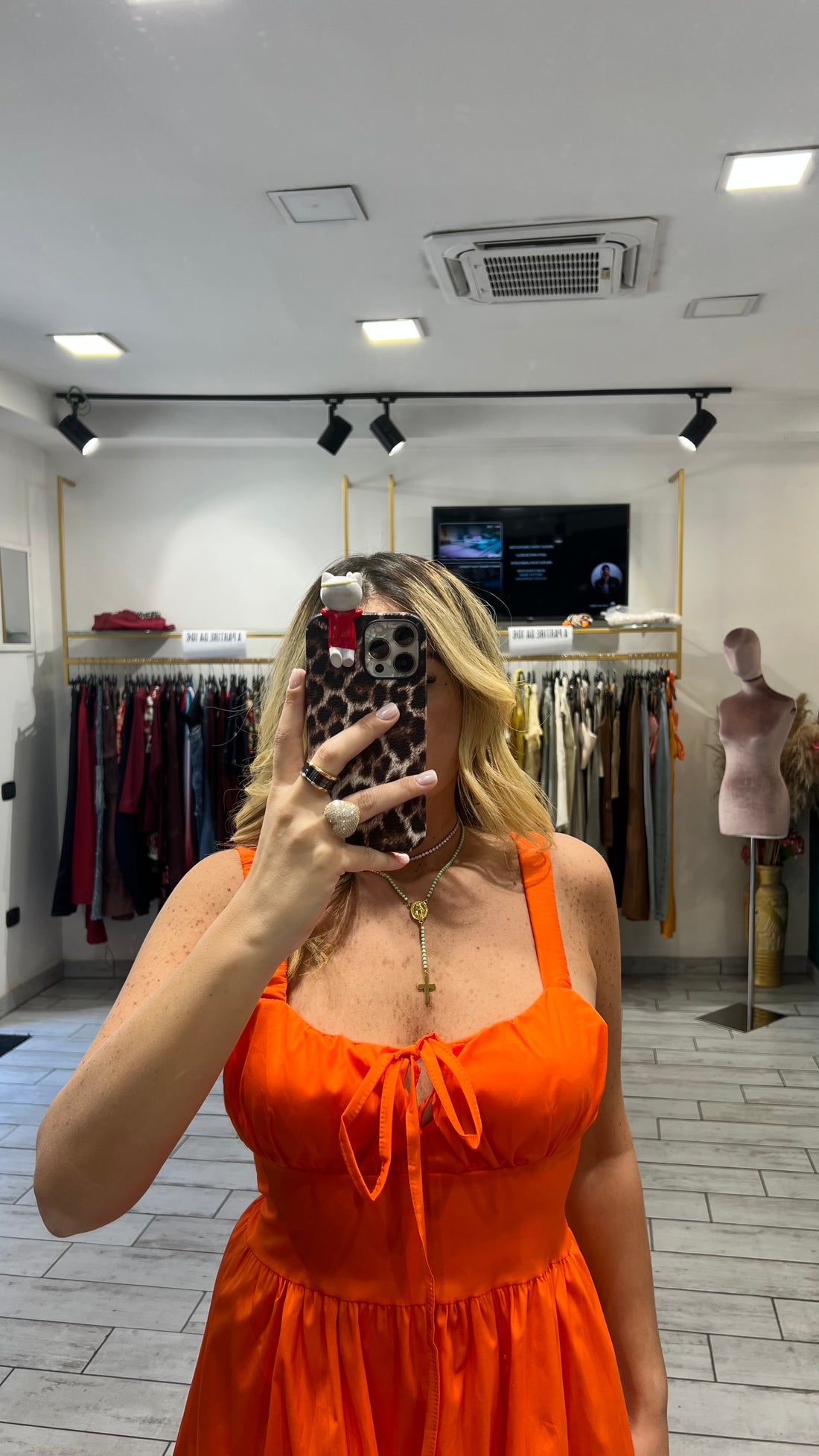 Dress Robin Arancio