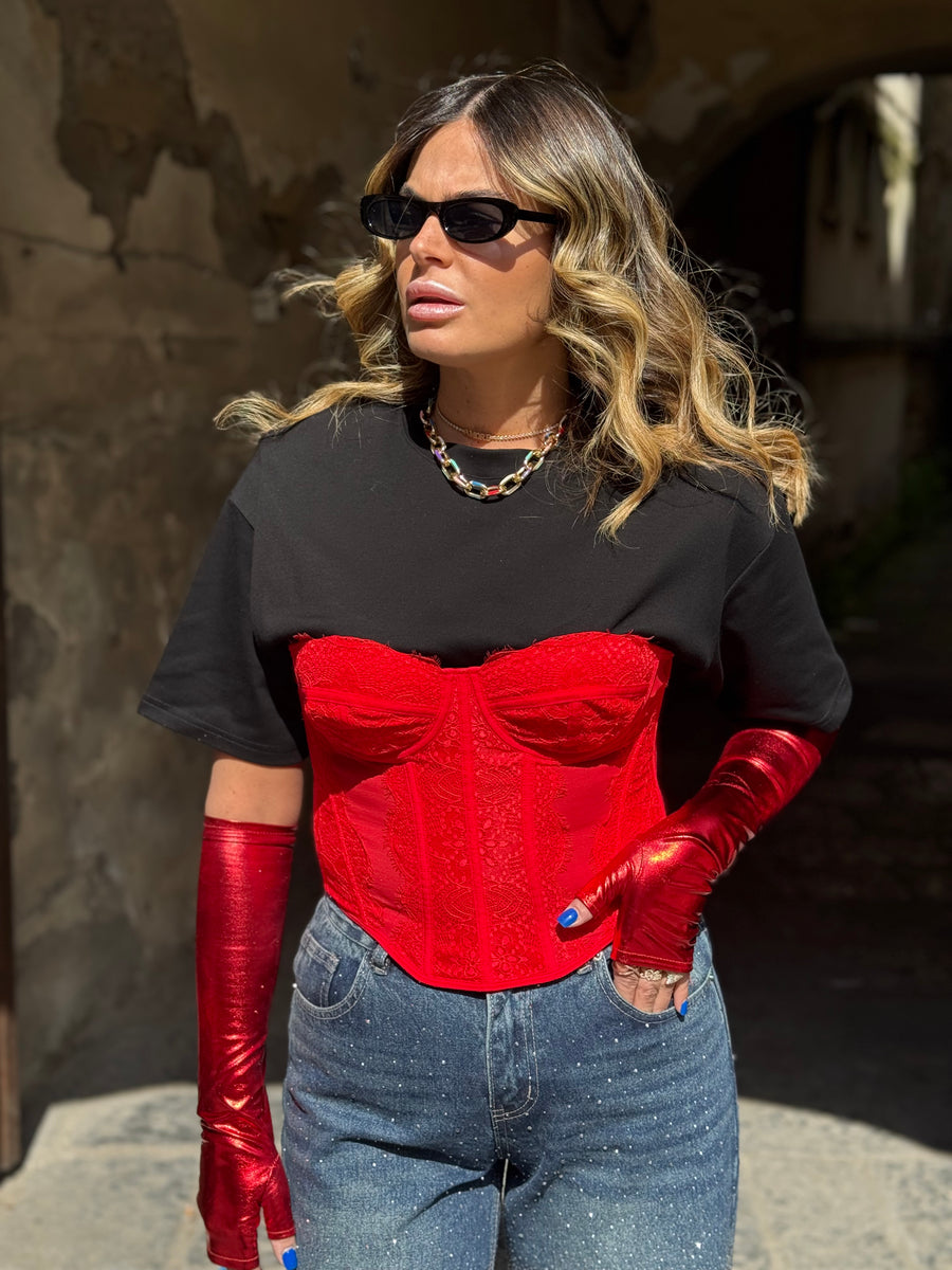 T-Shirt Monique Nera