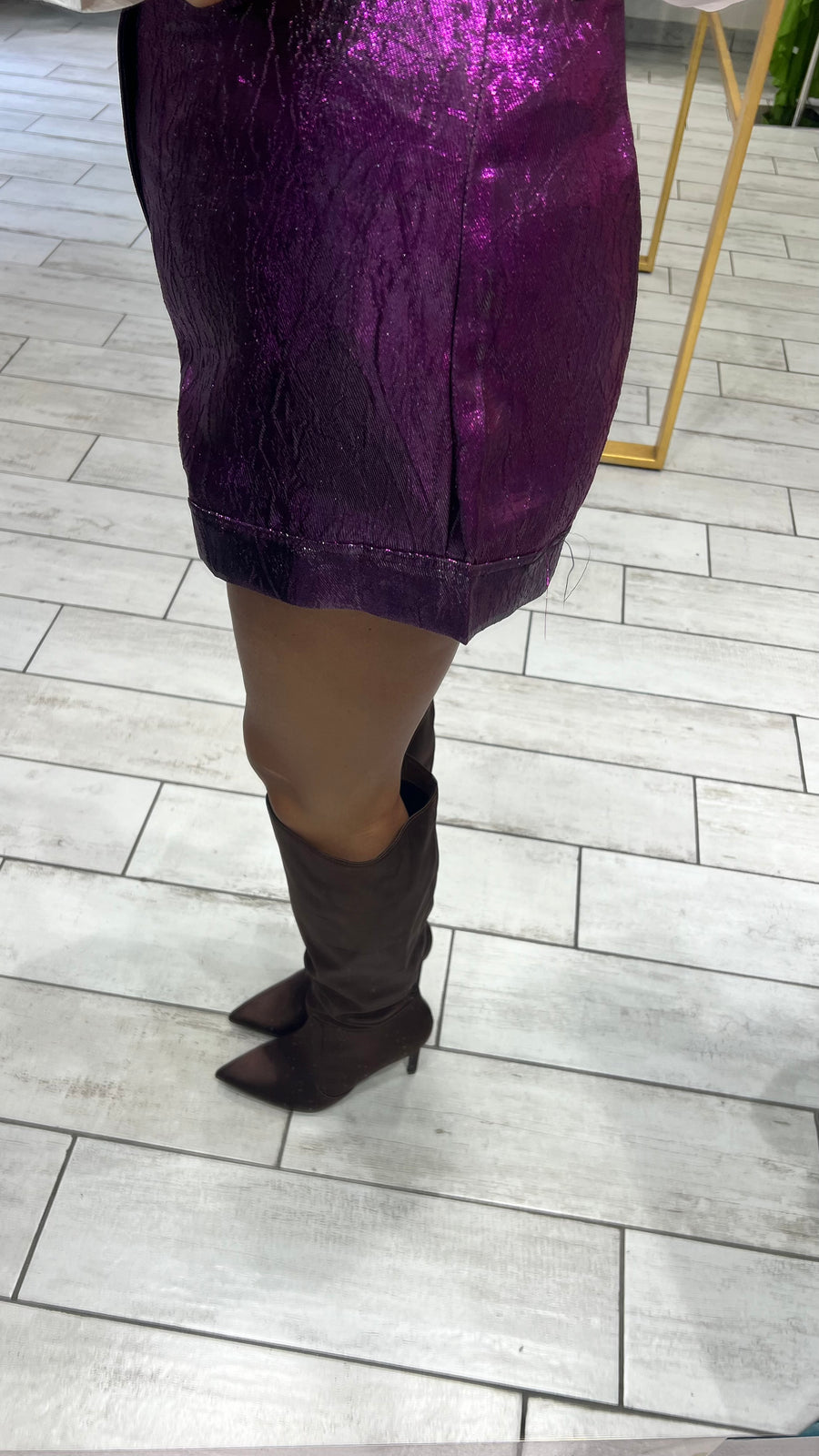 Pantaloncino Miami Viola/Oro