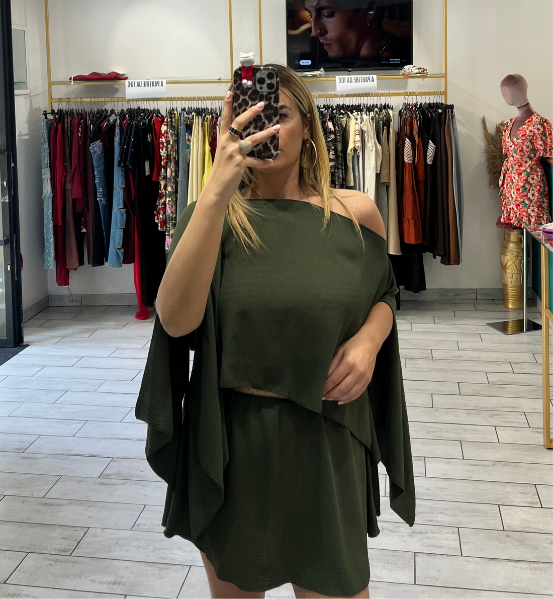 Coordinato Beyo tre pezzi Verde