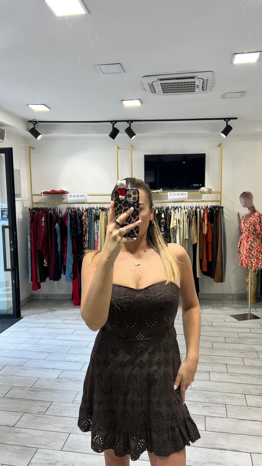 Mini Dress Dony Marrone