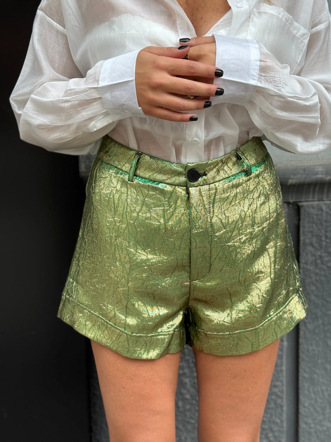 Pantaloncino Miami Verde/Oro