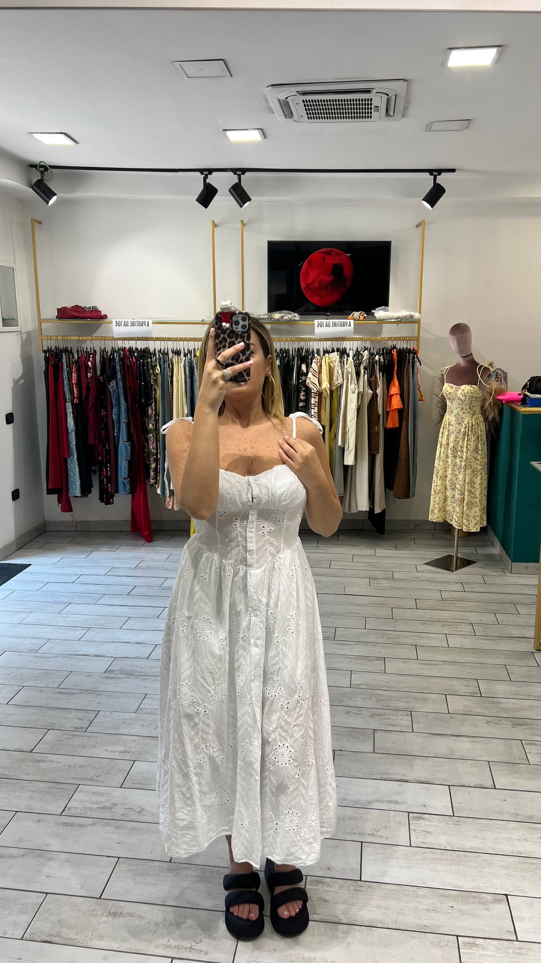 Dress San Gallo Bianco