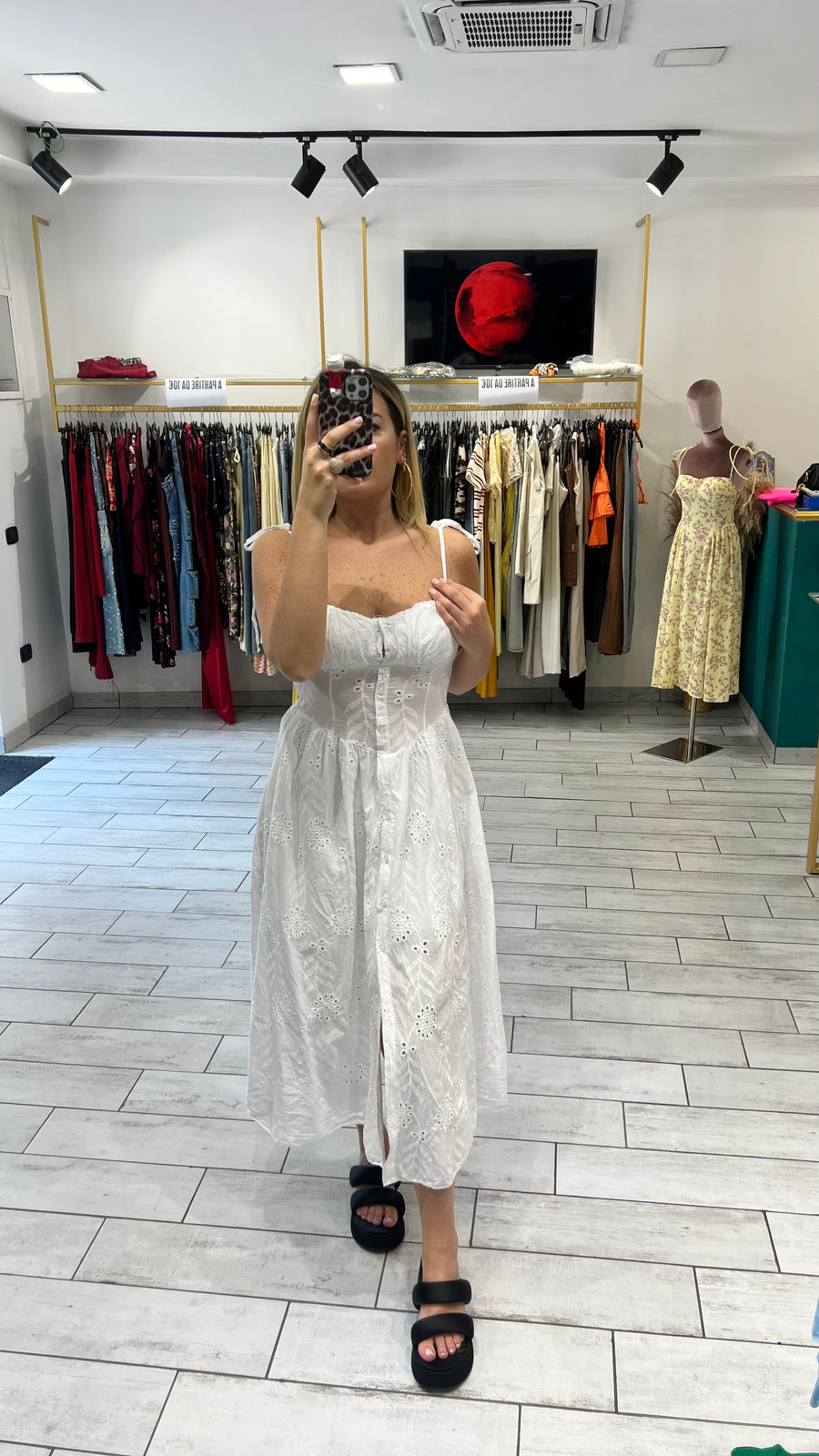 Dress San Gallo Bianco