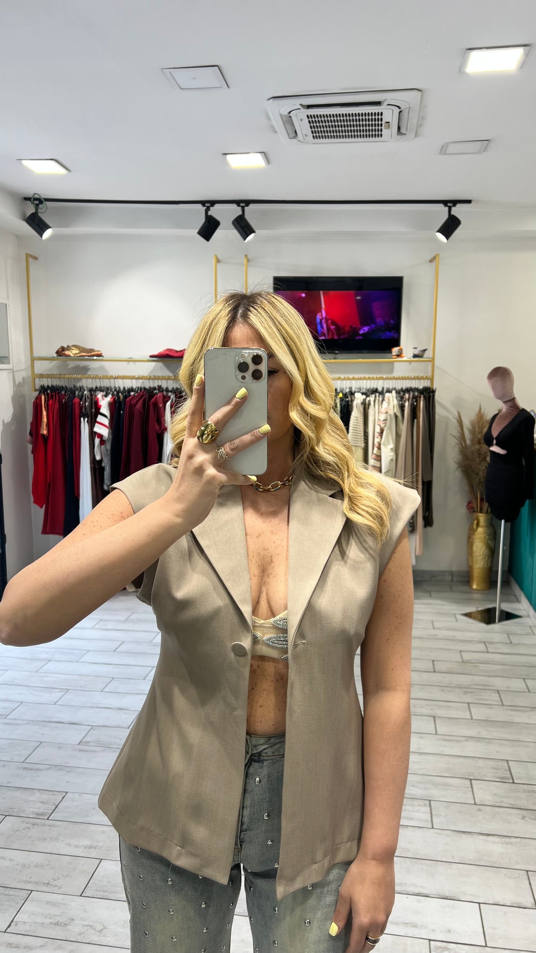 Gilet Ariel Biscotto