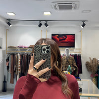 Maglia Manuela a collo alto Bordo