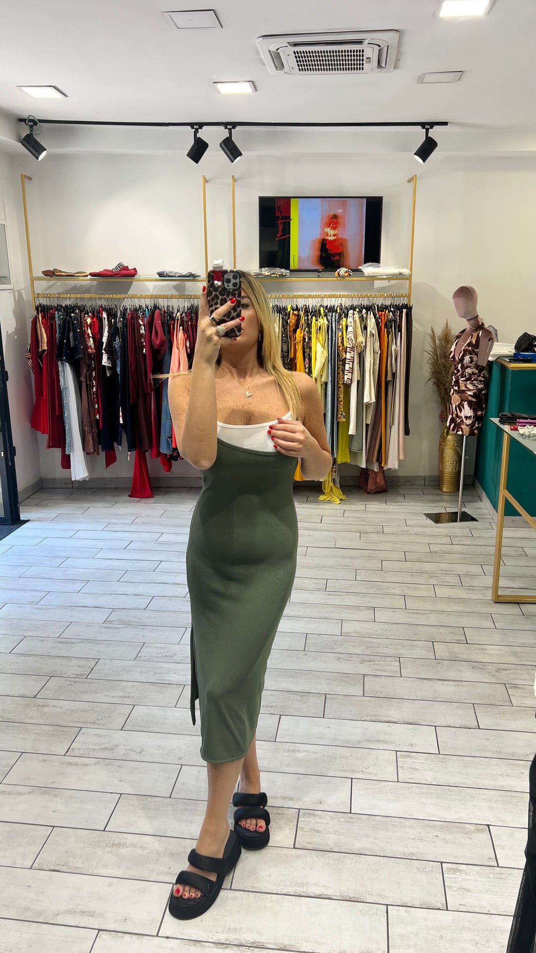 Dress a Costina Verde