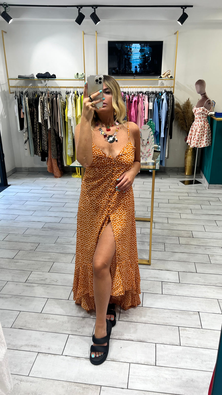 Dress Alissa Senape