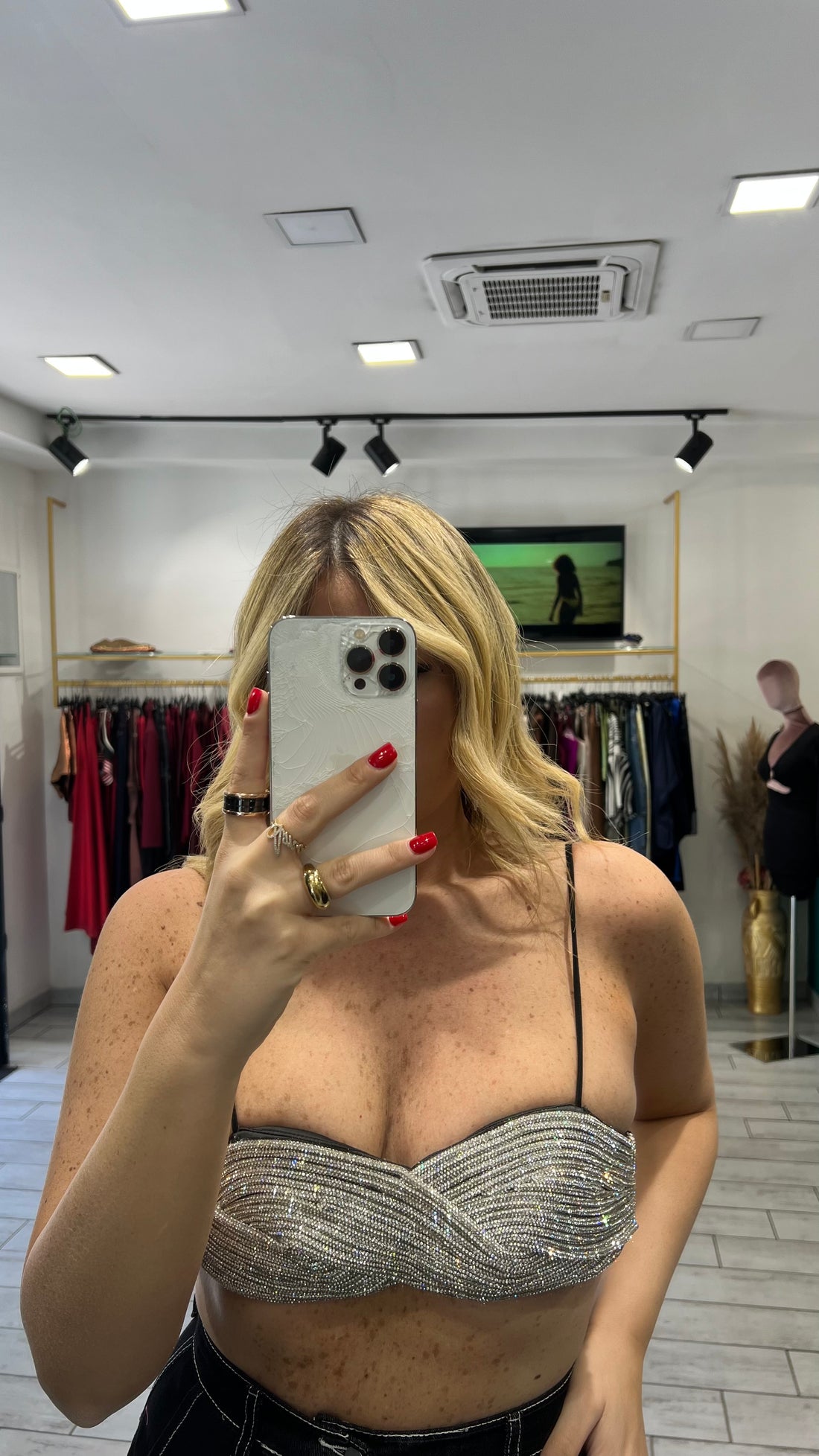 Bralette Jewels Nera