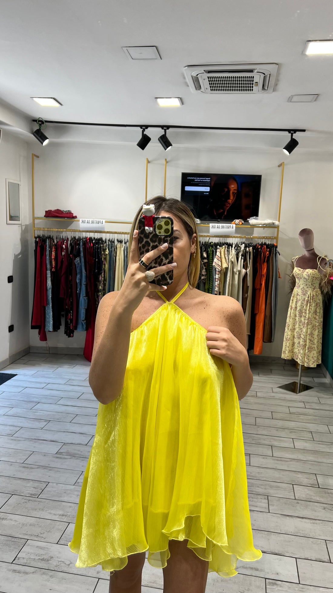 Dress Navani Giallo