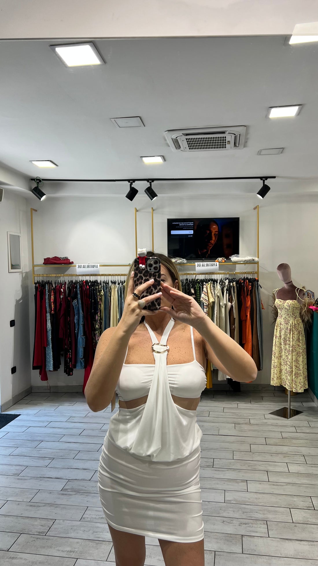 Dress Adel Bianco