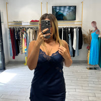 Mini Dress Shiry in raso