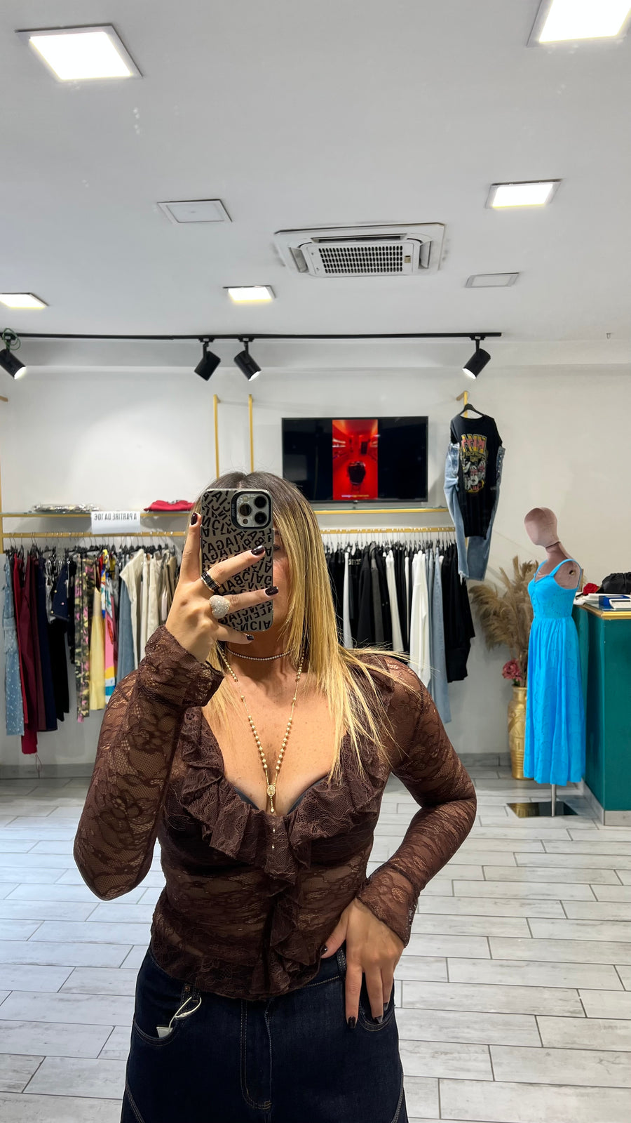 Maglia Praise Marrone