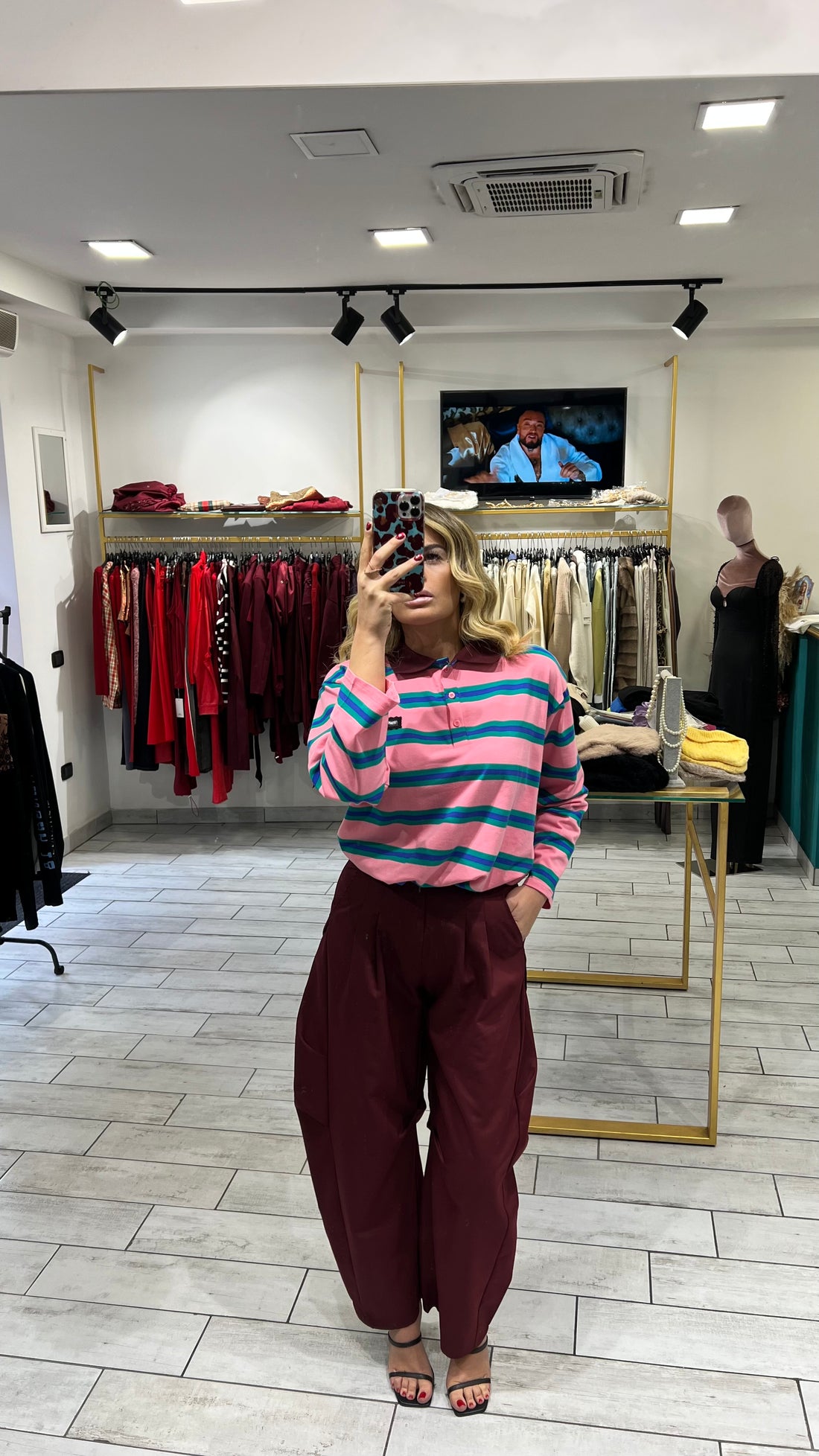 Pantalone Oracle Bordo