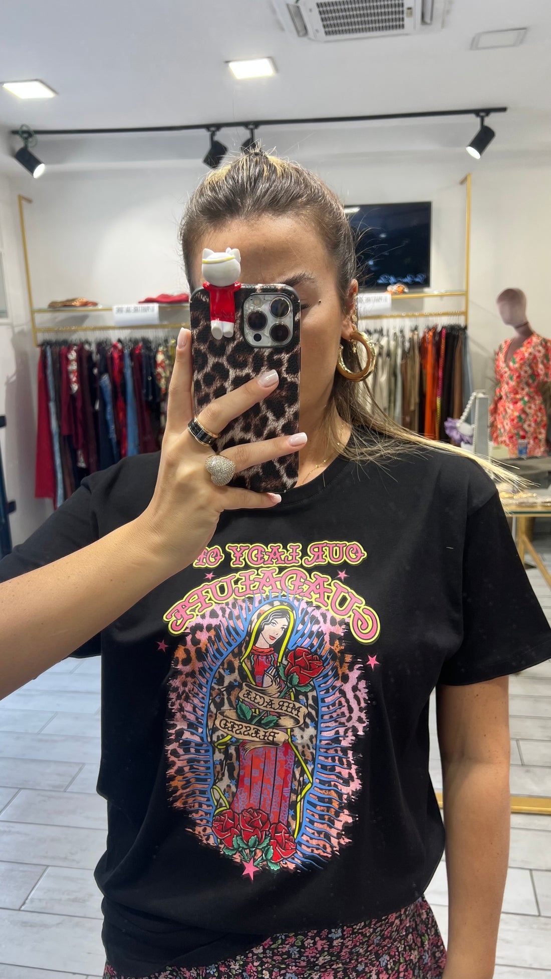 T-Shirt Vergine Maria Our Guadalupe