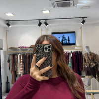 Maglia Carly a girocollo Vinaccia