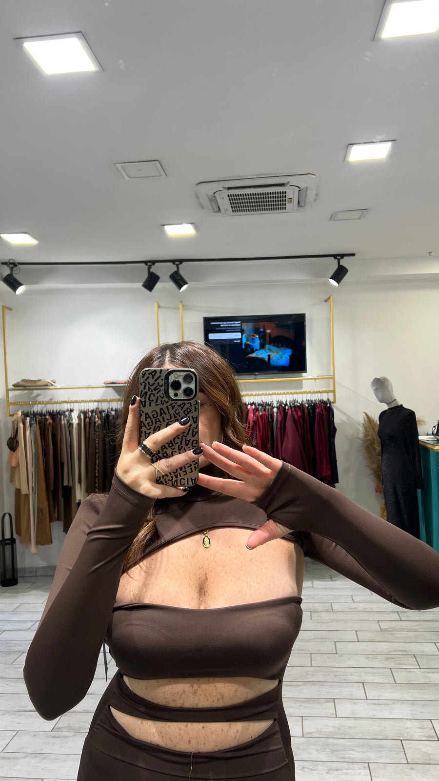 Jumpsuit Nerine Marrone