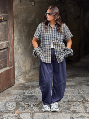 Pantatuta Balloon Blu Navy