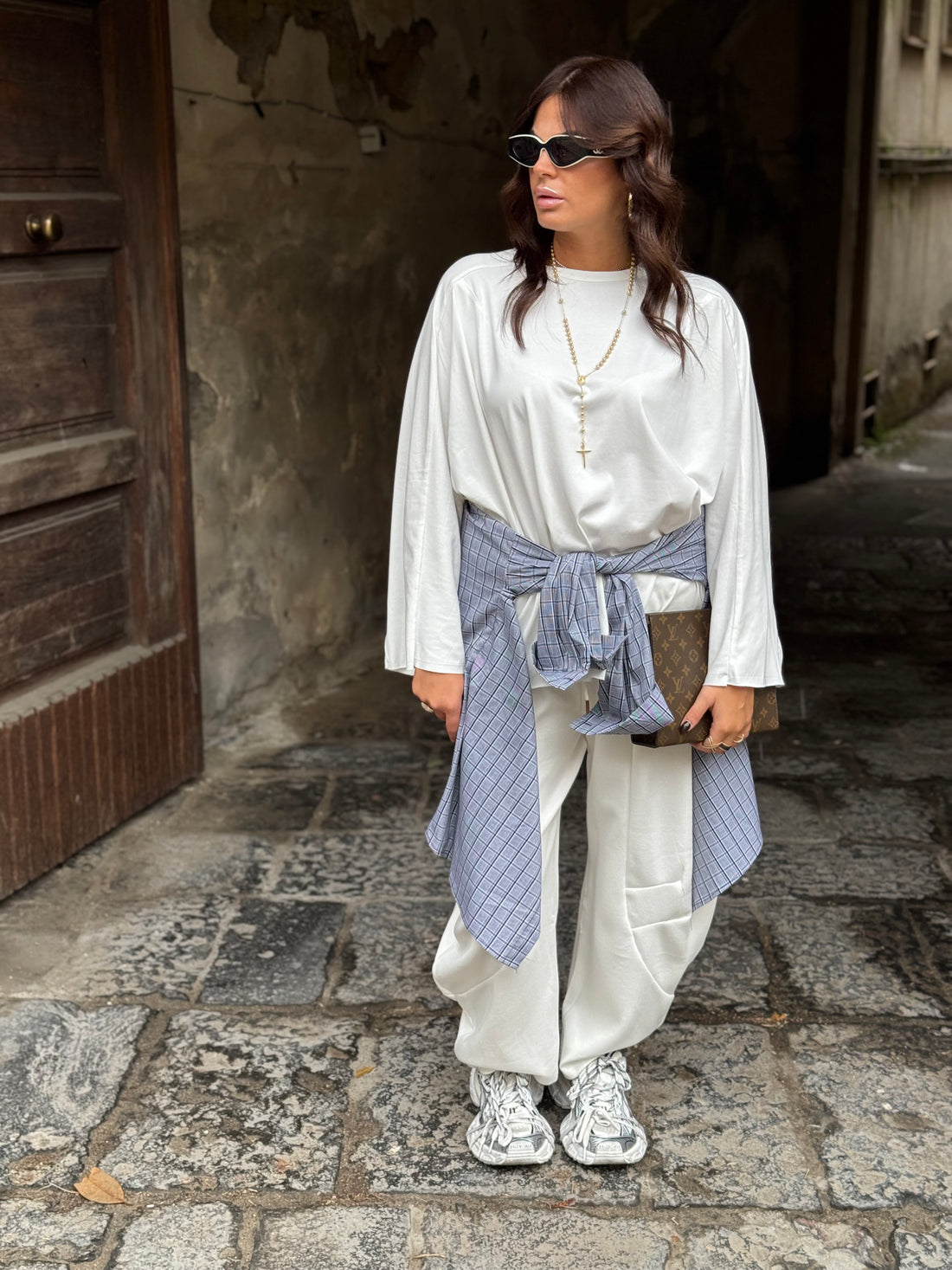 Pantatuta Balloon Bianco