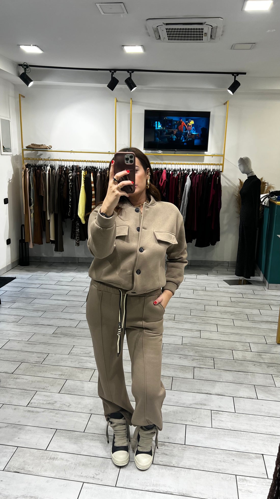 Coordinato Timber Fango